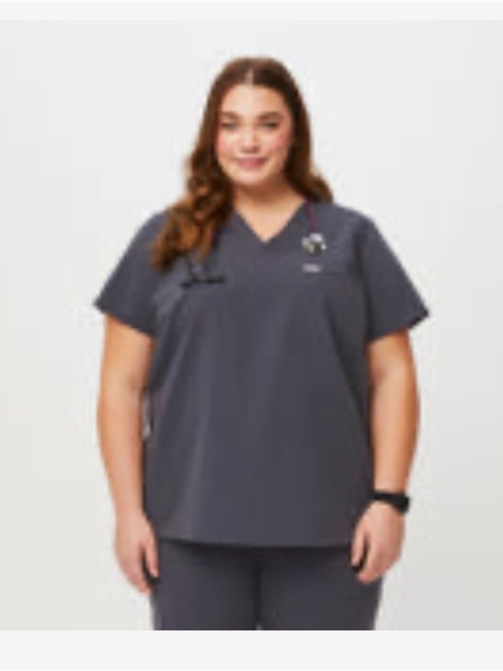 FIGS 3XL/2XL Scrubs Set - Charcoal Grey - EUC - Picture 7 of 8